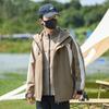 Nova Jaqueta Três-Em-Um para Exterior para Homens, Jaqueta Impermeável e Corta-Vento para Outono e Inverno, Roupa para Caminhada, Ciclismo e Montanhismo para Mulheres