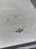Bao Ge Jia Cadena para Clavícula Mini Collar de Diamantes con Borde Cero Resortes Artesanía de Precisión CNC Nuevo Festival Qixi Chapado Grueso en Oro de 18 Quilates e Incrustado con Diamantes