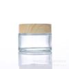 Desconto Frasco de Creme Transparente Transfronteiriço Creme para Olhos Creme Facial Pote de Vidro Transparente Creme Máscara para Cuidados com a Pele Sub-Embalagem Frasco para Amostra