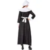 Vestuário de Vida na Fazenda e Rancho Europeia e Americana Vestido Longo Tradicional Dia das Crianças Roupa de Família Roupa para Performance de Empregada Doméstica