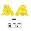 Pegatinas Doradas con el Mismo Diseño que Shuibeike, Oro Puro 999, 2mg, Princesa Por Favor Hazte Rica, Parches Dorados, Fabricante Personalizado al por Mayor