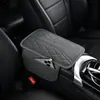 Almofada para Caixa de Apoio de Braço de Carro, Almofada Elevatória, Bolsa de Armazenamento de Lenços para Carro, Porta-Copo, Bolsa de Armazenamento Multifuncional, Armazenamento Quatro em Um