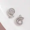 [Serie Oceánica] Colgante de Diamantes de Colores Incrustados de Estrella de Mar y Caracola Accesorios DIY Collar Pulsera Hechos a Mano Accesorios de Cuentas