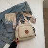 Verano 2025 Bolso de Mano Pequeño Bolso de Hombro Cruzado Bolso de Mujer Bolso de Tela de Moda Bolso de Mano Casual Bolso Cuadrado Pequeño