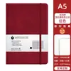 Caderno A5 Transfronteiriço Bloco de Notas Pautado Diário com Alça Simples Livro de Contas Manual de Alto Valor Personalização de Logo