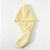 Touca de Cabelo de Veludo Bolha Macia de Secagem Rápida, Absorvente de Água e Secagem Rápida, Personalizável com Fotos e Amostras, Brinde Corporativo, Touca de Cabelo Absorvente de Água
