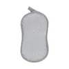 Bloque de esponja de doble cara en forma de 8, esponja de limpieza de cocina con forma de ola, estropajo de doble cara de fibra completa para lavar platos