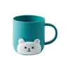 Vaso para enjuague bucal Hogar Niños Alto valor Taza para cepillo Dibujo animado lindo Vaso para enjuague bucal Niños y niñas un par de Tazas creativas para dientes