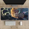 Mouse Pad Anime Demon Slayer, Tapete de Mesa Extra Grande, Espessado, Borda Travada, Resistente a Manchas, para Uso em Jogos e Escritório, Tapete de Computador