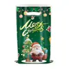Bolsa de Tote de Plástico para Halloween Navidad Calabaza Fantasma Papá Noel Bolsa de Regalo Fiesta Empaque de Dulces y Snacks