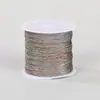 Hilo de oro y plata hilo de oro y plata hecho a mano DIY cuerda de tejer hilo brillante hilo de bordar 3 hebras 6 hebras 9 hebras 12 hebras hilo de oro y plata