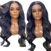 AliExpress Peluca de Encaje Frontal para Mujer Europea y Americana Peluca Larga Recta de Encaje Set de Fábrica en Stock Pieza Única de Cabello