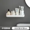 Estante Organizador para Peines de Baño, Colgador para Rizador y Peine de Madera, Gancho para Lavabo, Caja de Almacenamiento, Montado en la Pared en el Baño