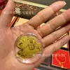 Adesivos de Telefone de Ouro Puro 999 Atrai-Fortuna, Modernos e Criativos, Trazem Riqueza, Adesivos Dourados Adesivos, Lembrancinhas, Brindes Promocionais para Transmissão ao Vivo