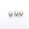 Zhou Lianfa atacado DIY miçangas acessórios de joalheria miçangas redondas miçangas espaçadoras com furo reto comércio exterior fecho lagosta tem acessórios de agulha