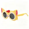 2026 Protección UV Parasol para Bebé Gafas para Posar Gafas de Sol Lindas de Dibujos Animados de Gato para Niños Protección Solar para Viajes
