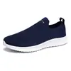 Primavera Nuevo Grueso Color Sólido Zapatos Casuales para Hombre y Mujer Tenis de Pareja Moda Malla Zapatos para Correr