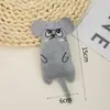 Juguete de Gato de Dibujos Animados Menta para Gatos al por Mayor Limpieza Dental, Resistencia a la Mordida, Alivio del Aburrimiento Gatito Peluche de Dibujos Animados Autofelicidad Juguete para Lamer