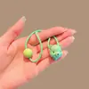 Gomas Elásticas Dobles de Goma para Niñas para Atarse el Cabello con Buena Elasticidad y Bolitas, Goma Elástica para Atar su Cabello, Cuerda para el Cabello de Corazón