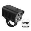 Luz de Bocina para Bicicleta, Bicicleta de Montaña, Bicicleta de Carretera, Linterna de Alto Brillo para Rodar de Noche, Faro de Bicicleta Transfronterizo, Accesorios para Ciclismo