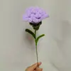 Palitos retorcidos Clavel Hecho a mano Productos para el Día de la Madre y el Día de la Mujer Puesto de mayoreo Arreglos florales Flores artificiales