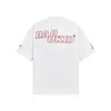 Camiseta de Manga Corta Americana Retro Pequeña Acampanada Bordada para Hombre y Mujer 2025 Nueva Llegada Verano Combinable Suelta Casual Pareja