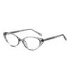 Armazón de gafas retro ojo de gato de acetato imitación, lente plana, para mujer 88014, aspecto natural, estilo Chanel, gafas de prescripción anti-luz azul para Instagram