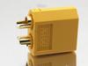 Conector de Soquete XT 60 XT60U-F XT60F XT60-F de Alta Corrente com Fio 3135 12AWG para Bateria de Lítio Lipo RC Comércio