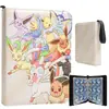 Amazon Nuevo Libro de Cartas de Pokémon Sueño del Tesoro 4 9 Libro de Cartas de Juego Dibujos Animados PU Libro de Colección de Juegos