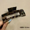 Pinza para el Cabello de Lunares de Alta Gama Estilo Francés para Mujer, Pasador Elegante Grande para Peinados Recogidos, Accesorio para el Cabello