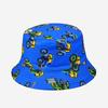 Comercio exterior nuevo sombrero de pescador para niños lindo dibujo animado excavadora sombrero de sol primavera y otoño nuevo sombrero de sol para niños al por mayor