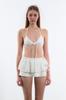 Traje de baño para mujer 2026 Nuevo estilo Estilo Pura Pasión para chicas jóvenes con poco pecho Sexy Chica Caliente Estilo Falda Bikini de Tres Piezas Bikini
