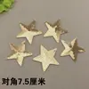 Adesivos de Patches Podem Ser Costurados e Passados a Ferro, Apliques de Tecido, Roupas de Performance, Roupas de Performance, Roupas de Dança Decoradas com Estrelas de Cinco Pontas Lantejoulas, Tamanhos