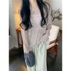 Camiseta de Manga Larga con Protección Solar Jianmanni para Mujer, Verano, Ajustada, Hombros Descubiertos, Diseño Delgado y Holgado, Top Exterior para Mujer
