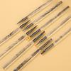 Kit de pluma de fototerapia para manicura 12 plumas de dibujo pintadas estilo japonés pluma de onda de humo acrílico degradado floreciente belleza