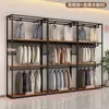 Arara de chão para loja de roupas cabideiro de chão de camada dupla cabideiro de roupas prateleira de exibição de roupas prateleira de armazenamento prateleira de exibição de roupas masculinas e femininas