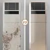 Adesivos para Ar Condicionado para Cobrir Imperfeições, Renovação Simples de Unidade Vertical de Gabinete, Mudança de Cor do Painel Interno, Embelezamento da Carcaça da Unidade Externa, Película Decorativa