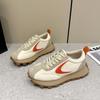 Nuevos Zapatos de Estudiante Casuales Transpirables de Tamaño Pequeño Simples de Moda 2024 para Mujer, Versátiles, Deportivos, Transpirables, Blancos
