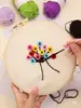 Set de Herramientas de Bordado y Costura para Educación Temprana Padre-Hijo, Kit de Bordado para Niños, Paquete de Materiales de Hilo de Bordado de Costura Manual Simple para Jardín de Infancia