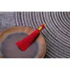 8cm Argola Dourada com Franja de Borla Saquinho Acessórios para Pendurar no Carro Acessórios Espinho de Pendurar Marcador de Página Grande Preço Excelente