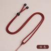 Cordón de Línea de Piña Hecho a Mano Simple Cuentas Negras Colgante de Jade Colgante Cuerda Ajustable para Hombres y Mujeres Venta al por Mayor Directa