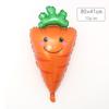 Molde de aluminio especial para globos de frutas y verduras, de tamaño grande, mini y 18 pulgadas, con forma de piña, fresa, sandía, uva y plátano.