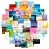 50 Adesivos de Fundo com Citações de Celebridades, Transfronteiriços, Frescos, Bonitos, Adesivos Inspiradores com Citações de Celebridades