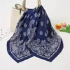Pañuelo Cuadrado de Falso Seda con Estampado Paisley Retro 70cm Pañuelo de Seda Satinada con Estampado de Cebra Estampado de Castillo Accesorio para Traje Camisa Pañuelo