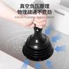 Herramienta Doméstica para Desatascar Desagües para Obstrucciones de Cocina, Ventosa Desatascadora para Inodoro, Lavabo, Tina y Drenaje de Piso