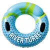 Flotador Inflable para Adultos Modelo Nuevo Transfronterizo, Diseño de Cielo Estrellado Azul Engrosado, Flotador Inflable de Doble Cámara de Aire con Asas, Flotador para Axilas