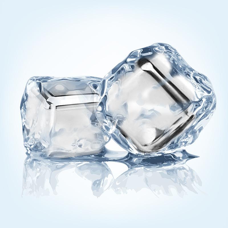Transparent ice art background