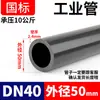 Tubería de PVC Rongsheng Tubería Química Tubería Industrial Tubería Rígida de Plástico Tubería de Suministro de Agua Tubería de Desagüe de PVC-U 25 50 160