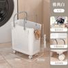Cesto para Ropa Sucia Baño Cesto de Almacenamiento de Ropa Sucia de Ranura Estrecha Cesto de Lavandería Doméstico Cesto para Ropa Sucia Almacenamiento de Ropa de Baño