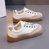 En stock Otoño 2026 Nuevos Zapatos de Mujer Moda Versátil Casual Suela Suave Cómodos Tenis Mocasines S2650-1